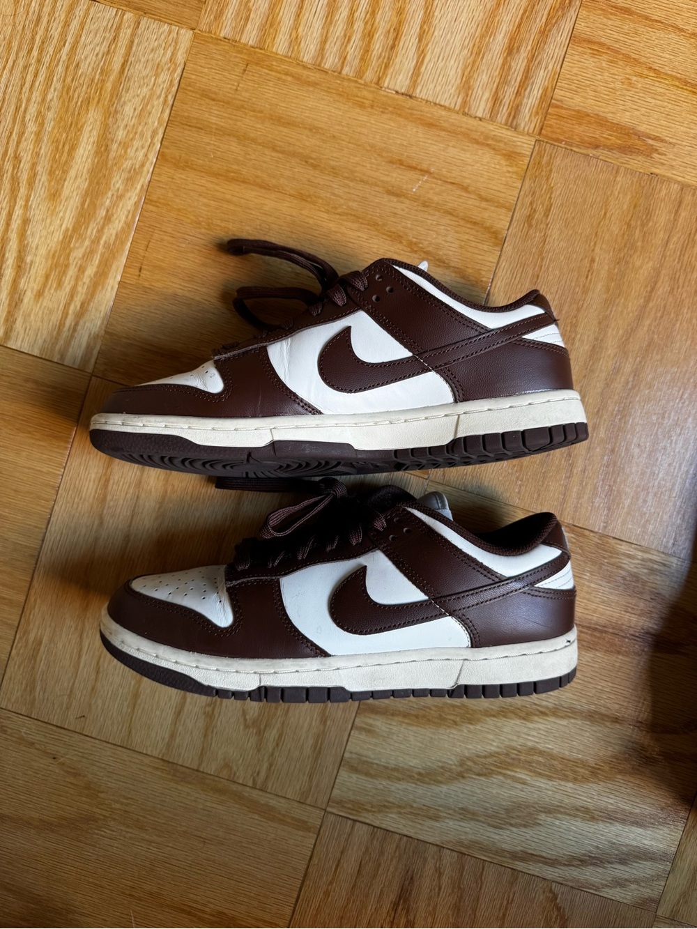 Nine Women's Nike Dunk Low Retro Casual Shoes - Brown